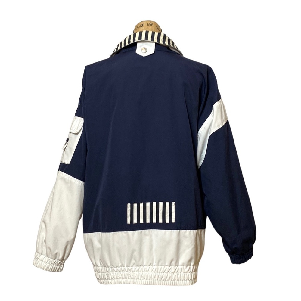 Vintage Retro Casual Hooded Jacket L - Picture 2 of 14